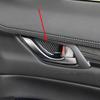 Panoul de control al ferestrelor ușii mașinii Capac mânerului bolului pentru ușă Benzi decorative Autocolante din fibră de carbon pentru interiorul mașinii Mazda CX-5