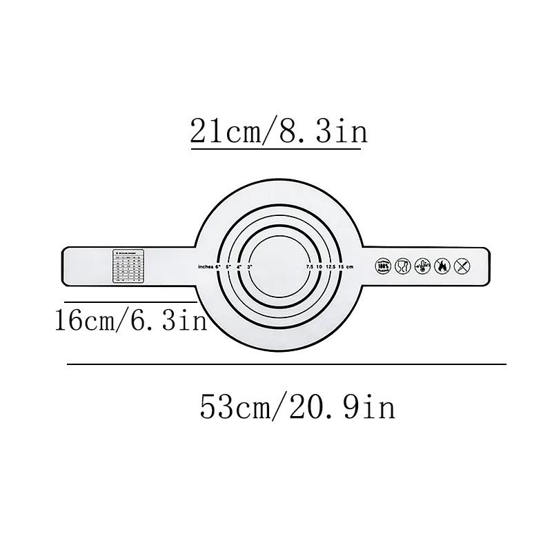

Силиконовый противень для выпечки с длинной ручкой Коврик для пиццы и торта Кухня для готовки Гриль с антипригарным покрытием Гаджеты для теста Посуда для выпечки