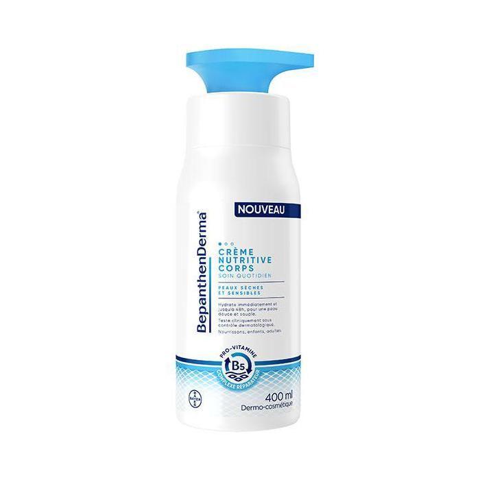 BepanthenDerma® Crème Nutritive Corps Peaux Sèches et Sensibles 400ml