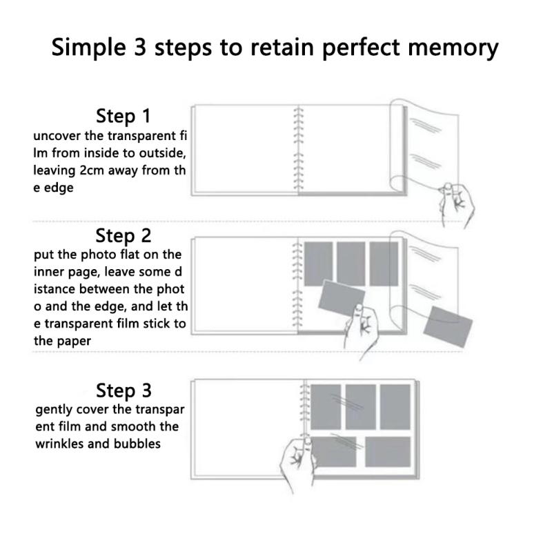 Álbum de Fotos Artesanal DIY com Janela Impermeável Multifuncional Álbum de Coleção Presente Ideal