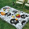 Bohemian Style Cotton Linen Tablecloth Picnic Blanket Outdoor Camping Mat Waterproof Ground Cover
