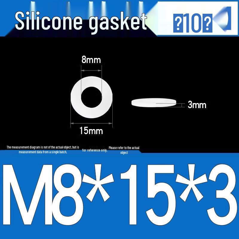 Silicone High-Temp Waterproof Gasket & Shock Absorbing Seal Pad