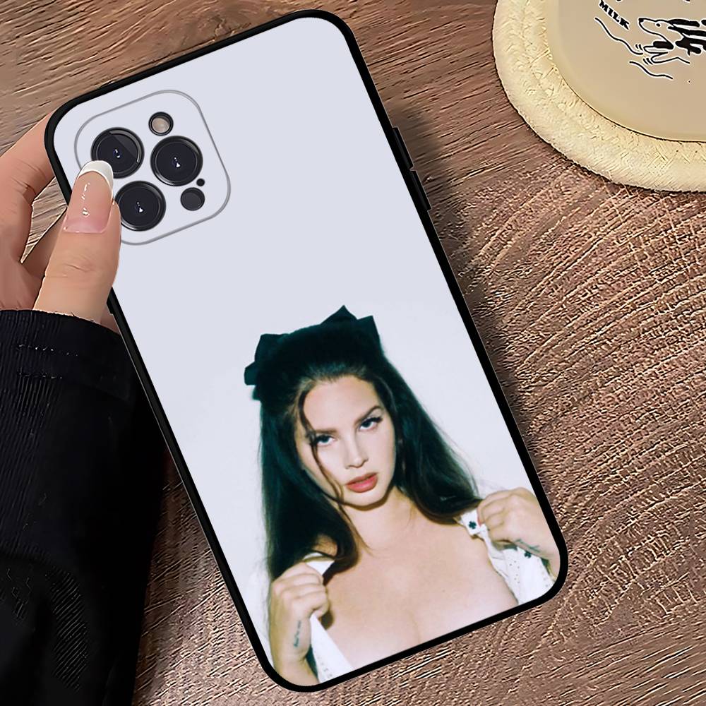 L-Lana D-Del Rey Phone Case For iPhone 16 15 14 13 12 Mini 11 Pro XS Max X XR SE 6 7 8 Plus Soft Silicone Cover