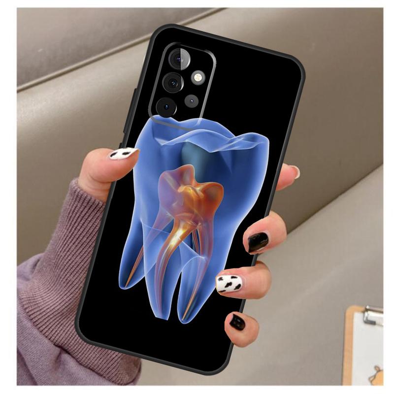 Die Zahnarzt Zahn Weiche Hülle Für Samsung Galaxy A32 A52 A72 A12 A42 A40 A50 A70 A03S A21S A52S A71 A51 Abdeckung
