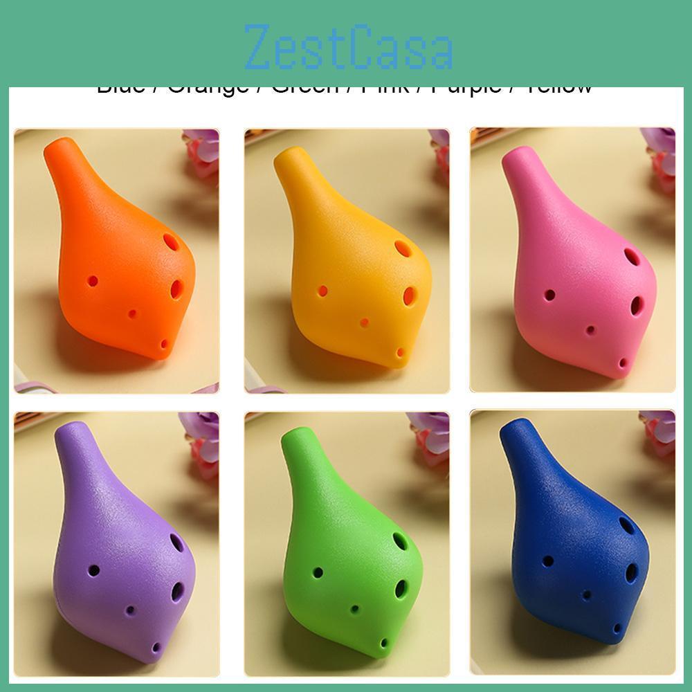 Holes Ocarina 6 Alto Resin C Simple Style Musical Instrument For Music Lover And Beginner