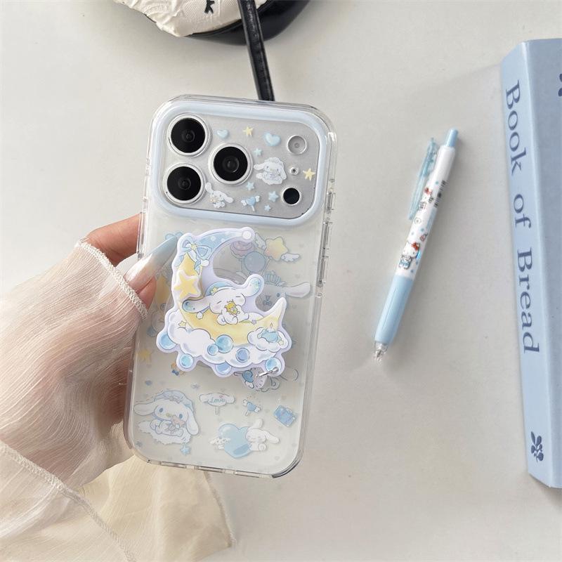 

Cinnamoroll Cloud Cartoon iPhone 17/16 Pro Max/15 Pro Case for Women iPhone 15 Pro