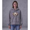 Double-sided Fleece Hooded Sweatshirt Loose Teddy Warm Pullover With Zipper Pockets