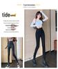 2022 Spring High Waist Buttoned Skinny Jeans for Women