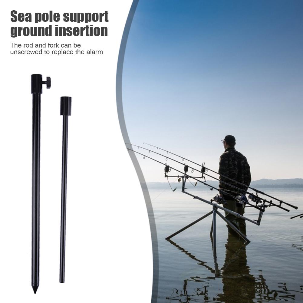 Fishing Bank Stick Multi-function Fishing Bank Stick Adjustable Aluminum Bankstick for Bite Alarm Fishing Tool