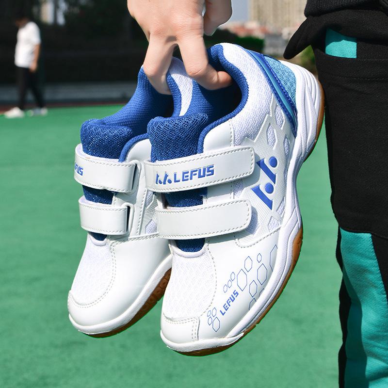 Badminton Shoes New Children's Men's and Women's Table Tennis Shoes Non-slip Breathable Shock-absorbing Sports Shoes Women
