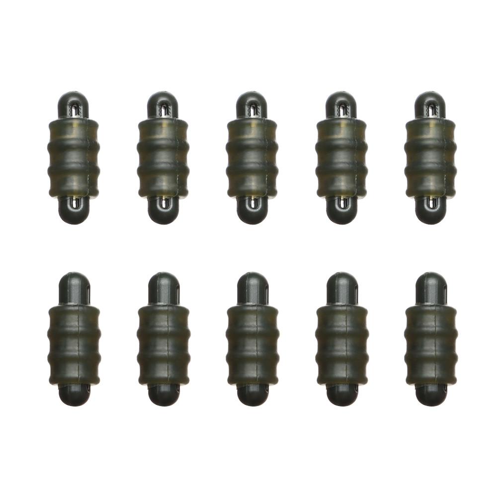 Quick Change Beads Fishing Rigs Connector Bead Terminal Bead Fishing Feeder Line Holder Trough
