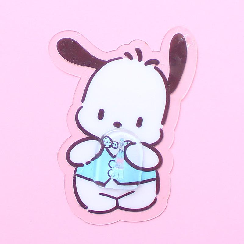 Cartoon Style Cute Wall Adhesive Hook for Bathroom, Kitchen, and Dorm