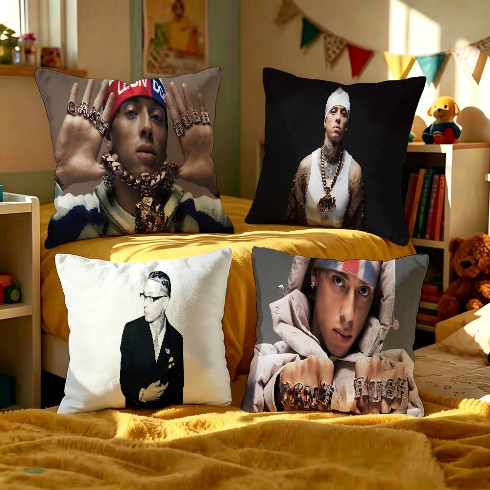 C-Centrals C-Cee Ssinger Rap 45*45Cm Cushion Cover Pillow Cover Decor Pillowcase Home Pillowcase For Couch Pillow