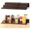 4-Pack Expandable Spice Rack Organizer - Adjustable Cabinet Shelves for Kitchen/Pantry, Space Saving Storage Set