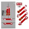 Plaid Red Stylish Fridge Handle Glove Add A Pop Of Color To Your Refrigerator For Christmas