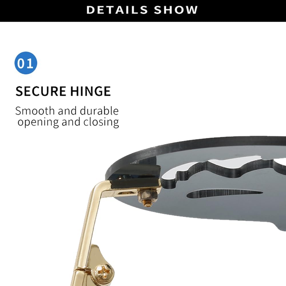 Vánoční párty novinkové sluneční brýle, Dekorační brýle na tanec pro sváteční oslavy, Ideální pro slavnostní příležitosti