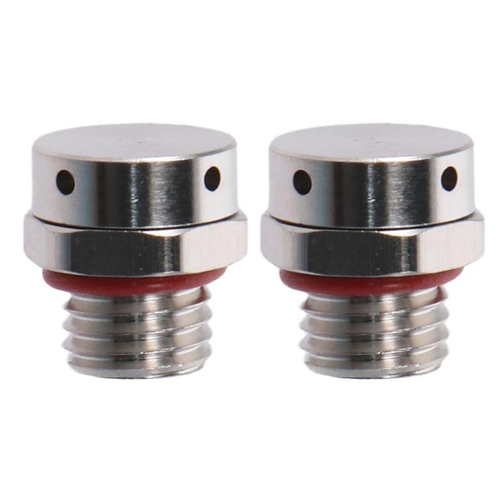 Nickel Plated Air Vent Plug Breather Brass Vent Valve Durable Drainage Valve  Worker