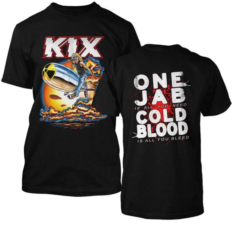

Vintage Is All You Need Kix Band Shirt 2 Sides Classic Black Unisex S-5XL Unisex T-Shirt S