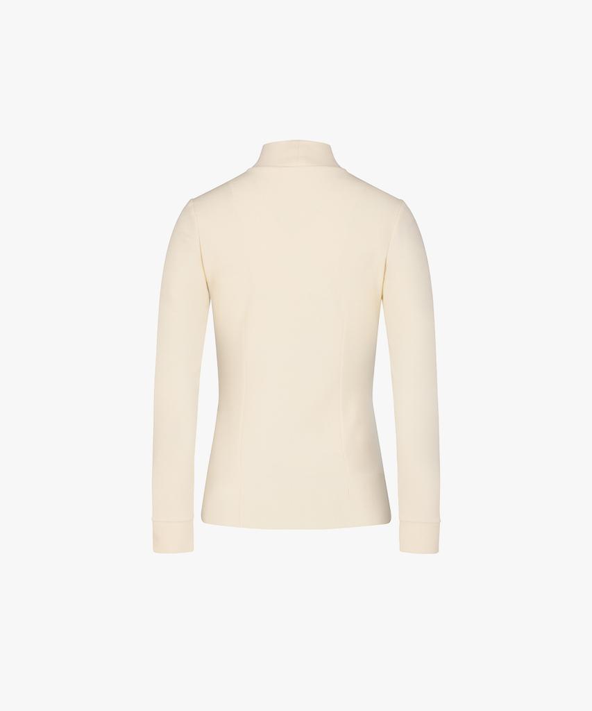 FAIRLIAR GOLF Brushed High-Neck T-Shirt (Cream)