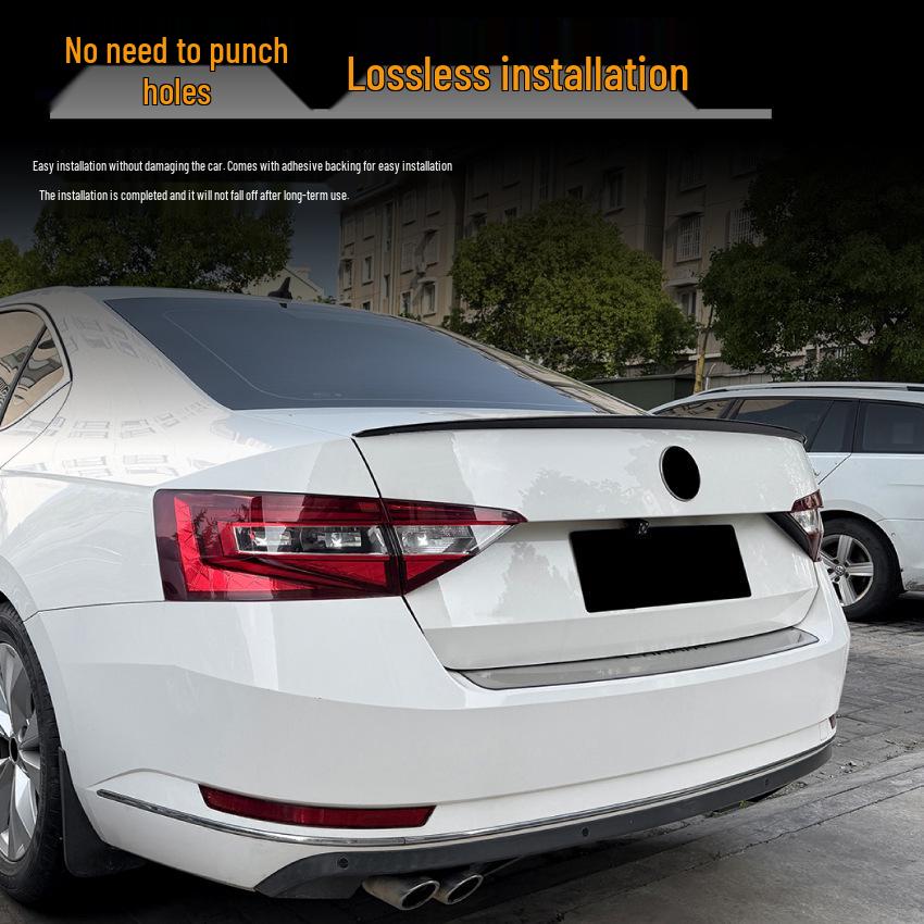 Skoda Superb B8 2015-2022 Small Tail Wing Spoiler