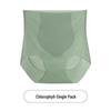 Women's High Waist Seamless Ice Silk Briefs - Ultra-Thin, Breathable, Tummy Control, Hip-Lifting