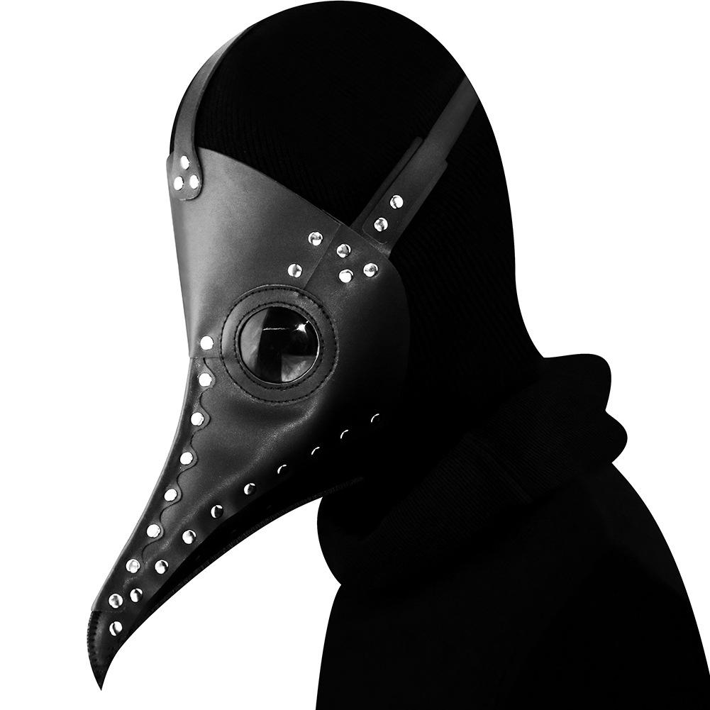 Halloween Plague Ghost Face Bird Beak Mask Headgear Party Props Masquerade