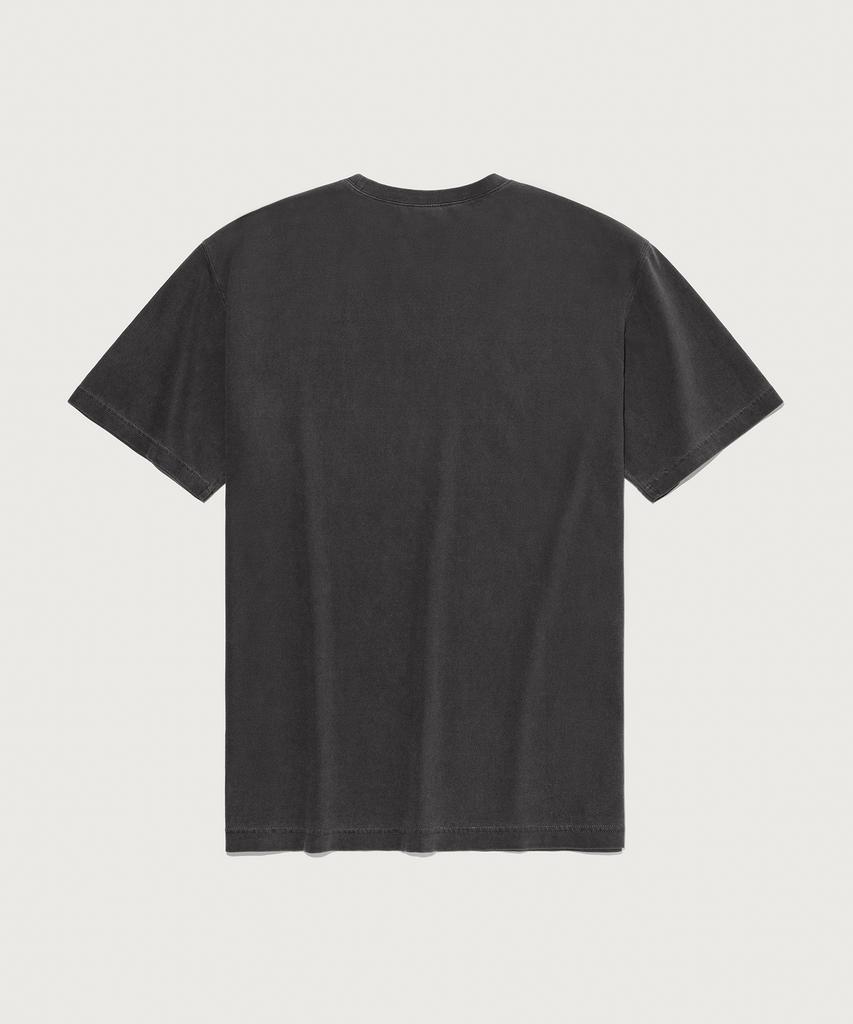 CHAMPION Big Logo Pigment Short Sleeve T-Shirt Charcoal