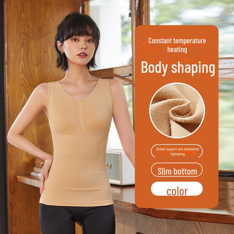 

37° Женский утягивающий жилет для похудения и коррекции фигуры - Подтяжка груди, Колготки для сжигания жира на животе One Size