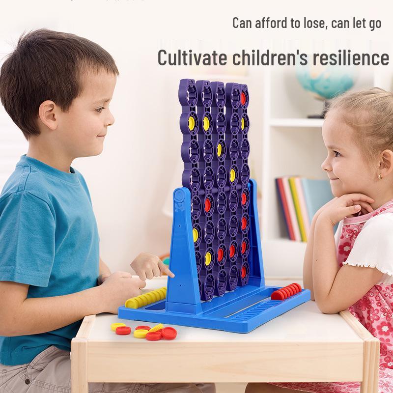 3D Rotating Four-in-a-Row Educational Board Game for Parent-Child Interaction