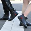 Fashion Short Men's Rain Shoes Low-top Non-slip Waterproof Shoes Casual Light-mouth Rain Boots Popular Water Shoes Flat-soled Rubber Shoes