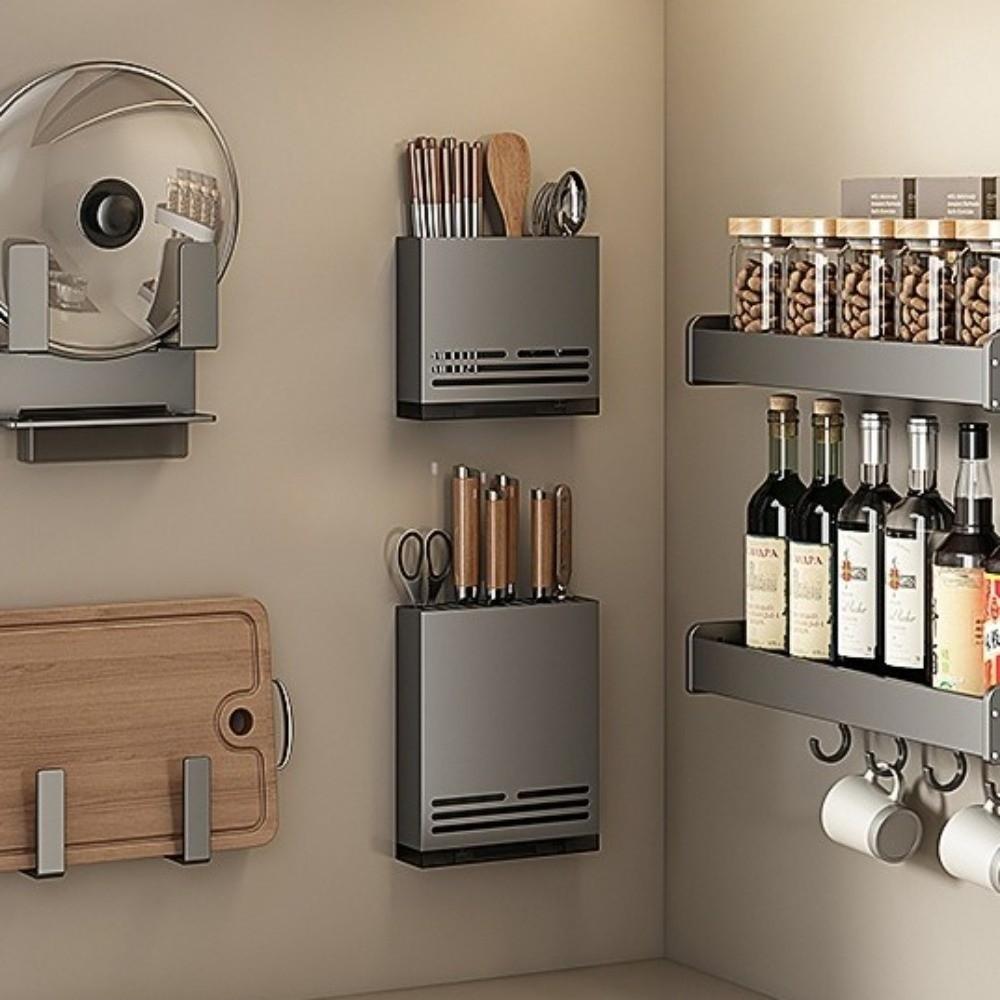 Wall Mounted Chopstick Tube Rust-proof Chopstick Storage Box Space Saving Chopstick Holder  Kitchen