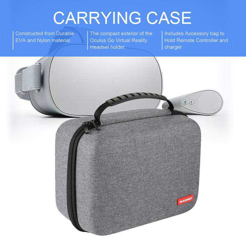 Upgrade Travel Carrying Handbag Cover Storage Case for Oculus Go VR Headset ST