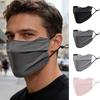 Eisige Seide Sonnenschutz Gesichtsmaske, Atmungsaktive UV Gesichtsabdeckung, Waschbarer Wiederverwendbarer Gesichtsschutz für Reiten Laufen Outdoor-Aktivitäten