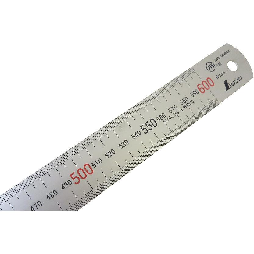 

Shinwa H101-E 600 mm Rigid Zero Glare Metric Machinist Ruler/Rule Scale .5 mm & mm