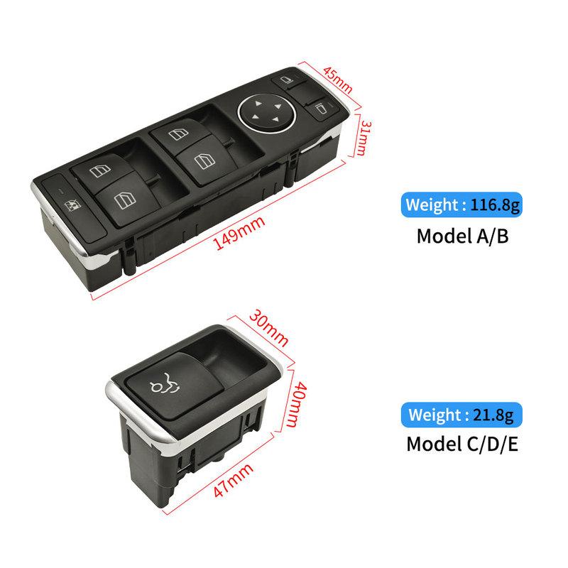 For Benz W204 X204 Car Electric Power Master Window Switch Replacement For Mercedes C GLK Class C180 C200 C250 GLK300 2049055302