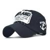 Unisex Washed Cotton Baseball Cap - Multi-Color Letter Embroidered Hat, Fashion Trendy Summer Sun Cap