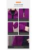 Women's Plus Size Fleece Jacket for Middle-Aged and Elderly - Casual Autumn/Winter Top