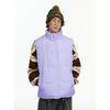2025 Autumn/Winter Casual Pure Color Warm Down Vest Cape