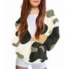 Children's Fashion Christmas Printed Long Sleeved Hooded Sweatshirt Girls' Hoodie Jacket