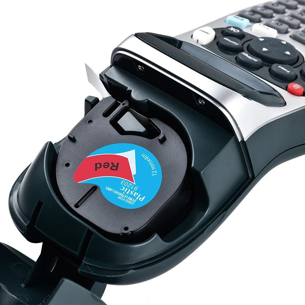 DYMO 91331 LetraTag étiquette De Bande, 12mm (1/2"), Noir Sur Blanc - Foto 9