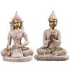 Thailand Buddha Statue Sculpture Table Art Home Room Decoration Suitable for Office Wine Cooler Decor
