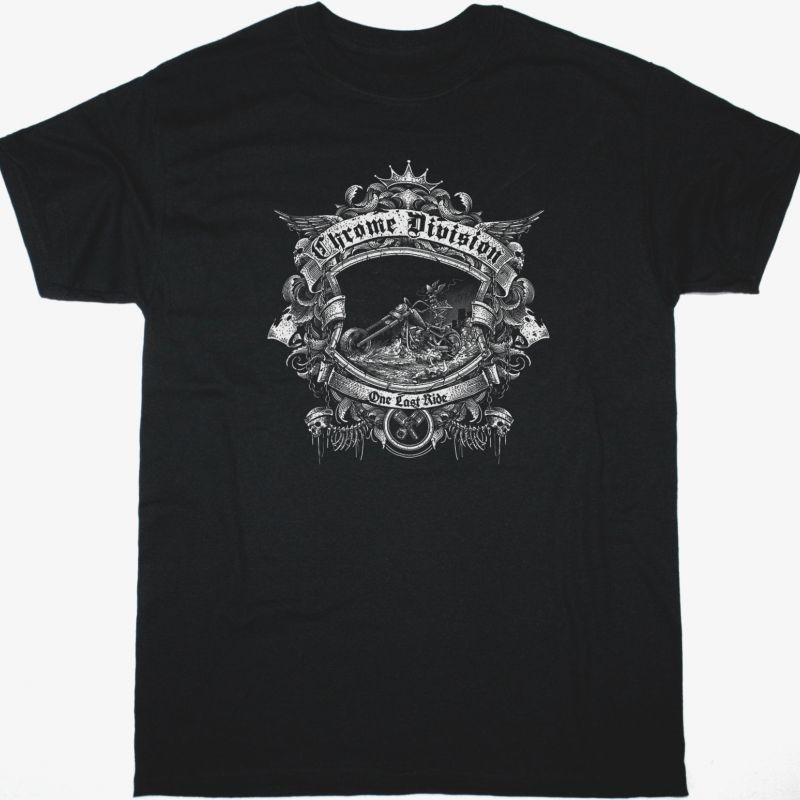 Chrome Division One Last Ride Black T-Shirt S разноцветный