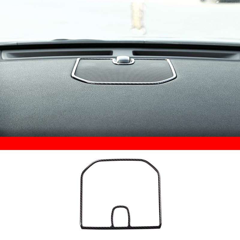 Car Interior Carbon Fiber Style Modified Stickers For Land Rover Discovery Sport 2015-2019 Auto Gear Shift Panel Cover Accessory