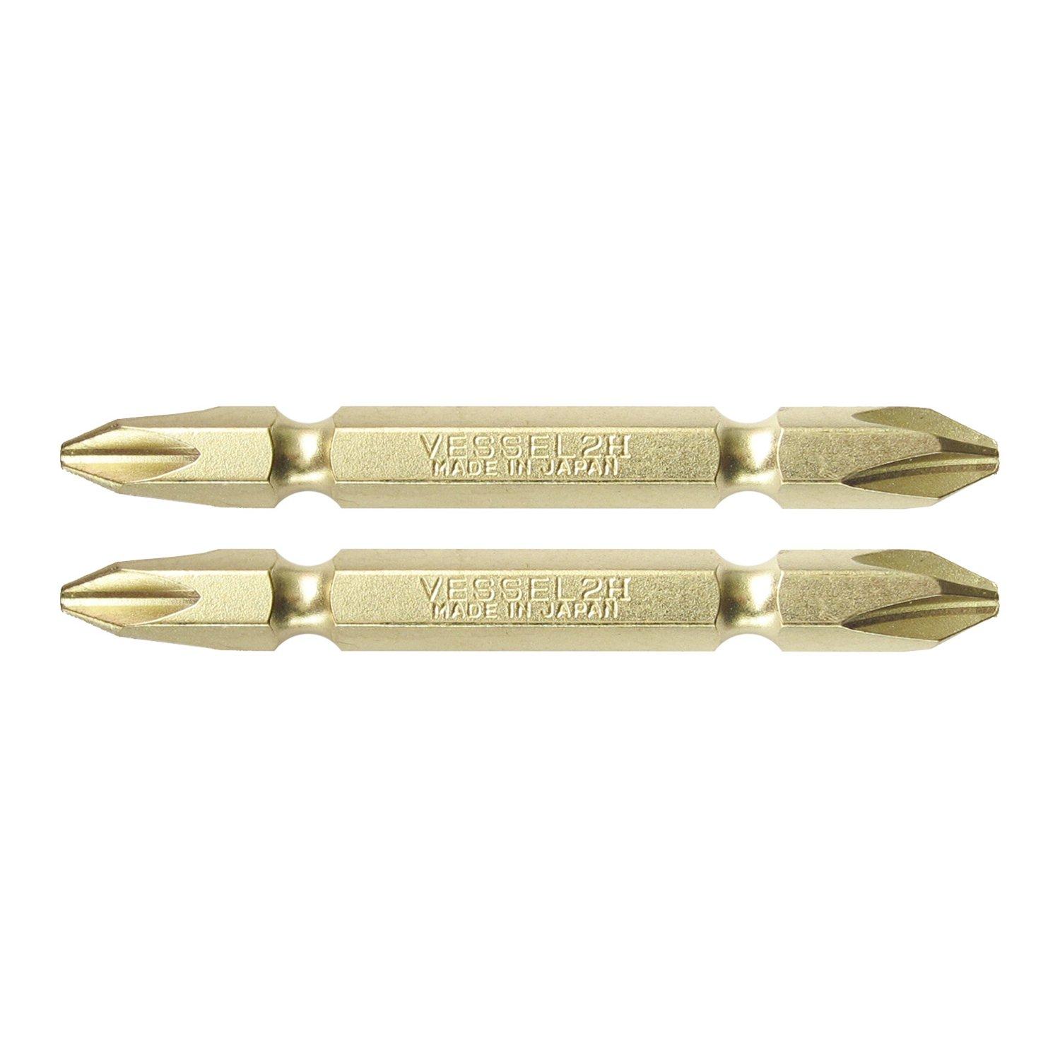 

VESSEL Gold Bit x 65 2 шт. GM142065 Двусторонний +2