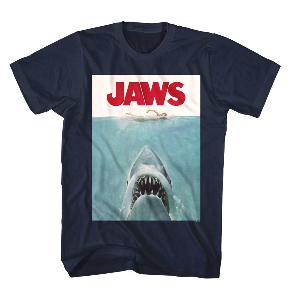 Jaws Swimmer Surprise Men T Shirt XXXL