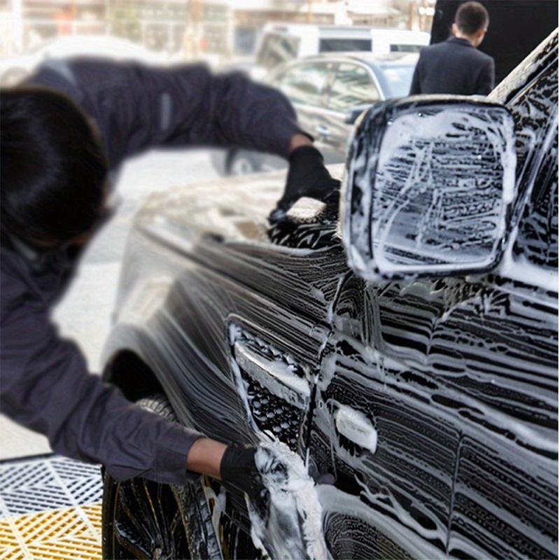 1PC Car Washing Gloves, Wool Velvet Thickened Car Wiping Gloves, Car Waxing Gloves, Bear Paw Car Wiping Cloth Cleaning Tools