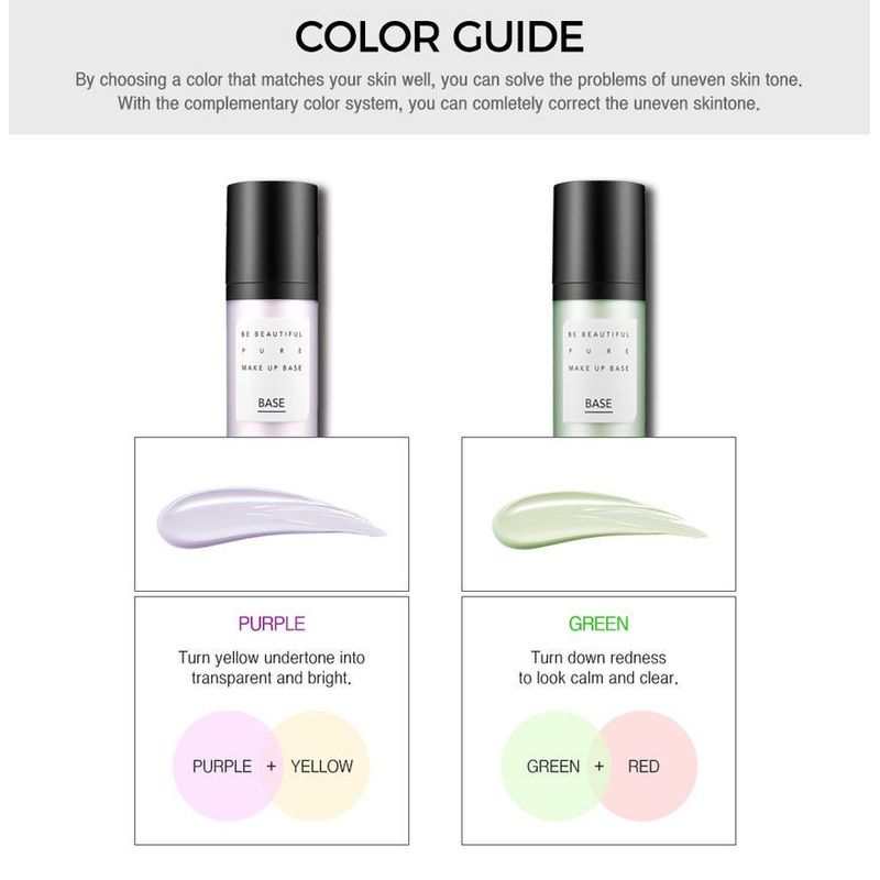 THANK YOU FARMER - Be Beautiful Pure Make Up Base SPF30 PA++ 40ml (Purple)