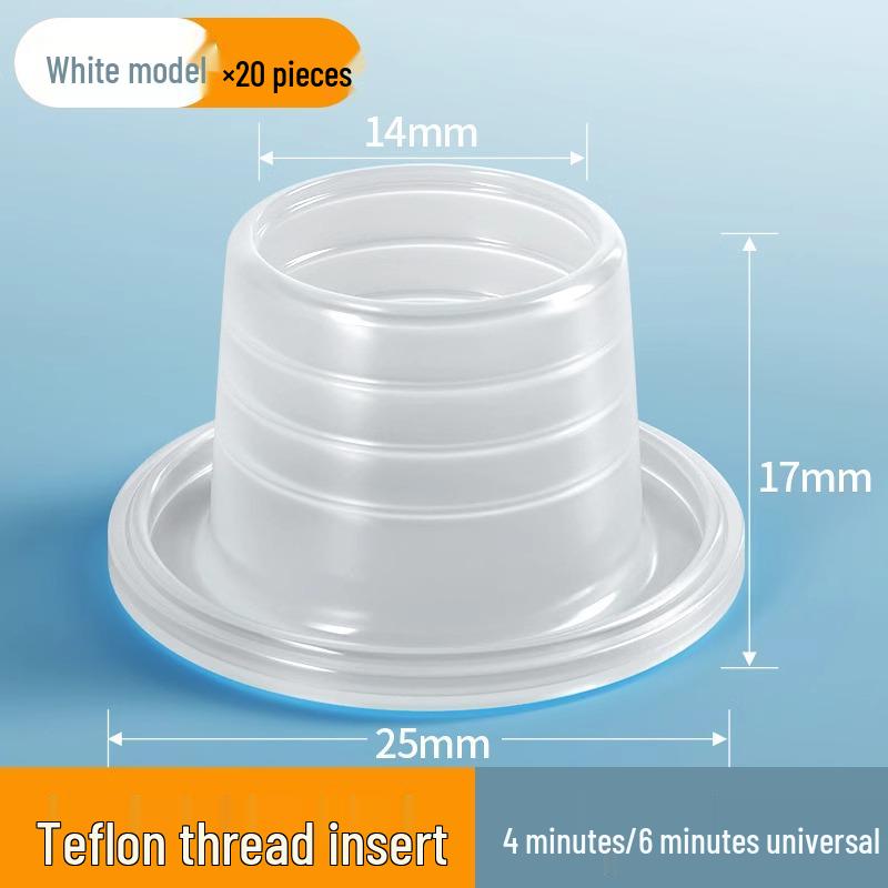 Silicone Sleeve Universal Faucet Sealing Set with Adhesive Pad and Thread Gasket