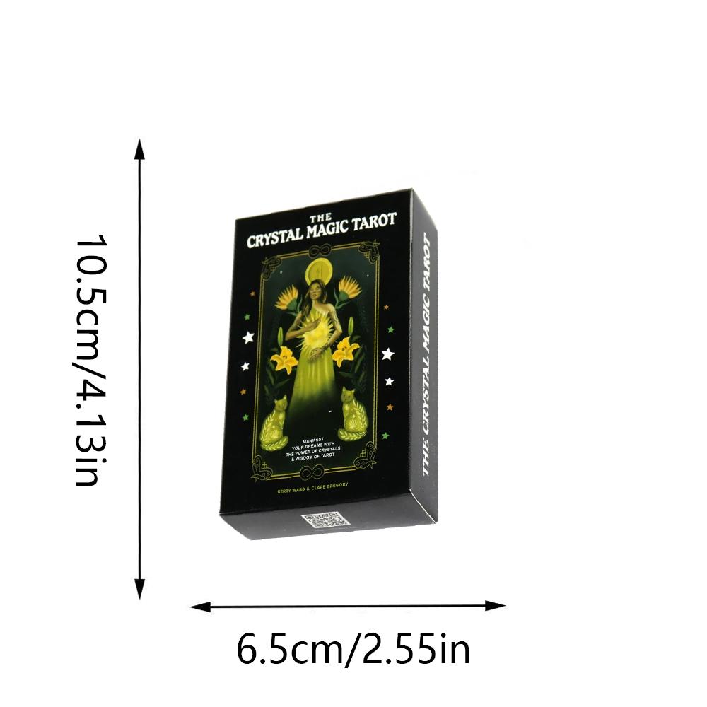 The Crystal Magic Tarot Understand and Control Your Fate with Tarot 78-card Tarot Deck