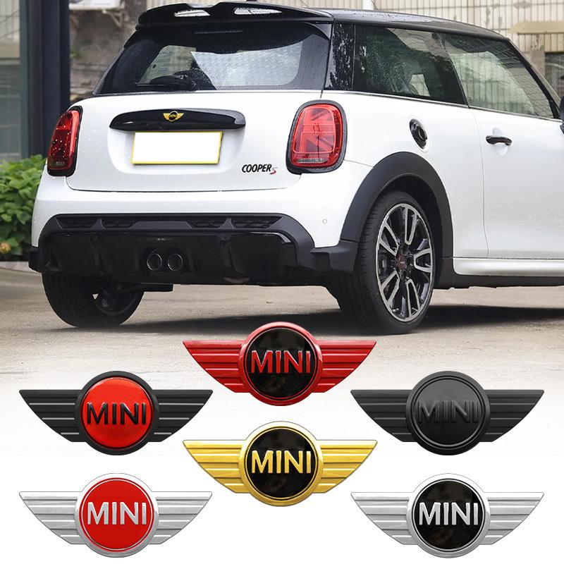 11.5cm Metal For Mini Cooper One JCW Countryman R56 R55 R60 F55 Car Body Trunk Tail Stickers Emblem Auto Badge Decal Accessories e1 SS55